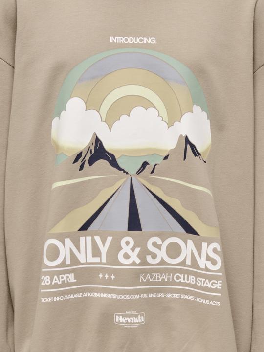 Produktbild Only & Sons Junior OSJROAD Sweatshirt Sweatshirt (134)