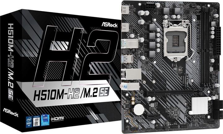 Produktbild AsRock H510M-H2/M.2 SE (LGA 1200, Intel H470, mATX)