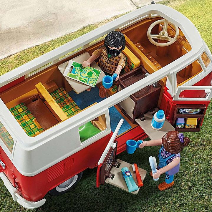 Actual product image Playmobil Volkswagen T1 Camping Bus (70176, Playmobil Volkswagen)