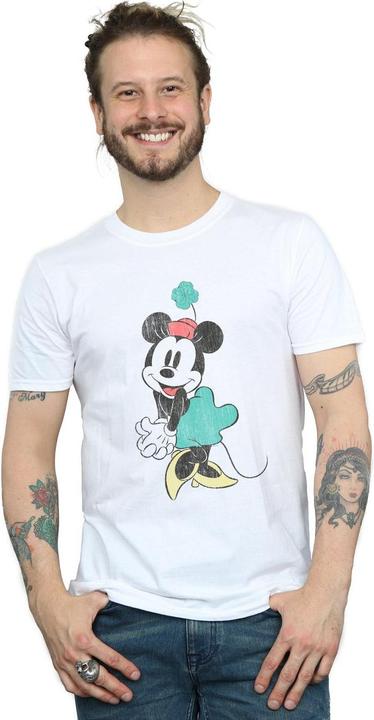 Immagine prodotto Disney Minnie Mouse Shamrock Hat Maglietta Uomo (L)