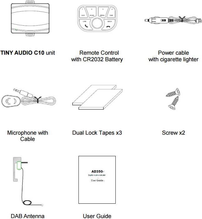 Actual product image Tiny Audio C10