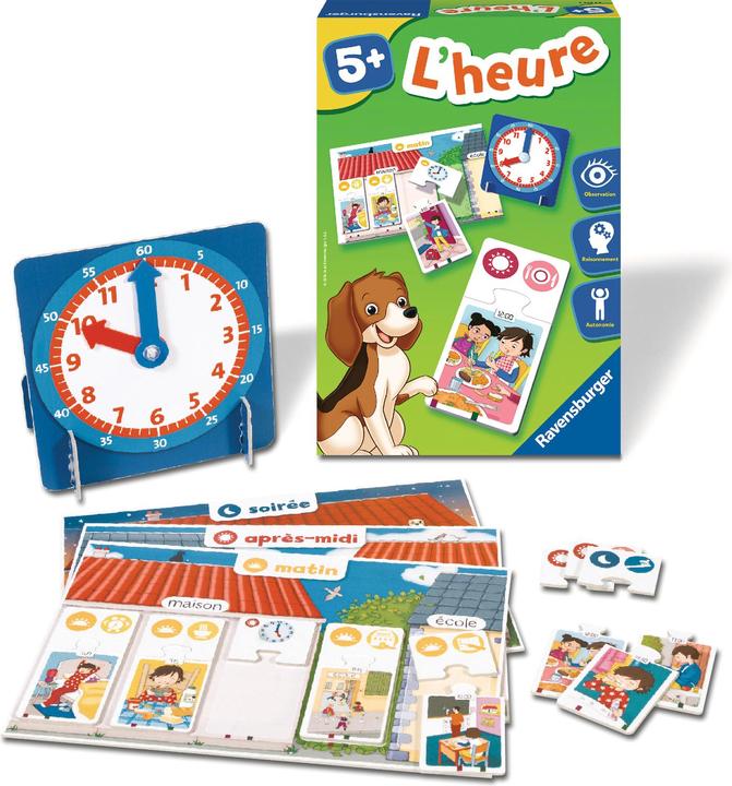 Actual product image Ravensburger L'heure (French)