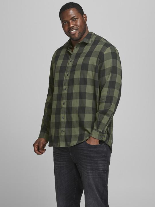 Actual product image Jack & Jones Check Plus Size Shirt (XXL)