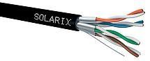 Actual product image Solarix installation cable STP, Cat6A, cable, PE, 500 m coil SXKD-6A-STP-PE (U/FTP, CAT6a, 500 m)