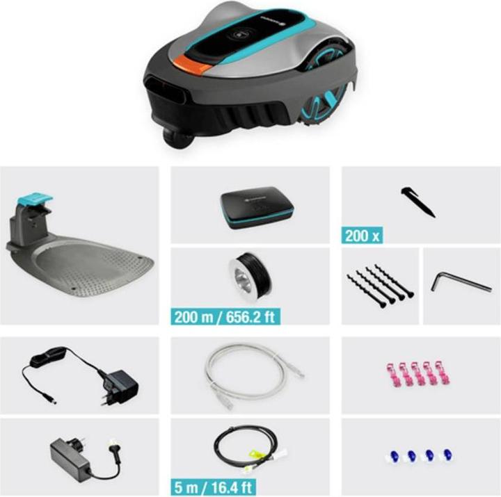 Actual product image Gardena Smart Sileno City 600 Set (600 m²)