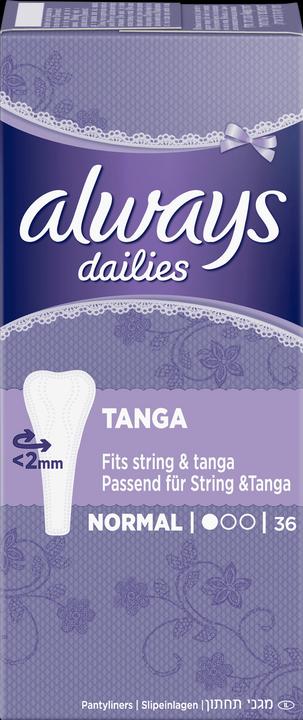 Produktbild Always Dailies Tanga (36 x, Slipeinlagen)