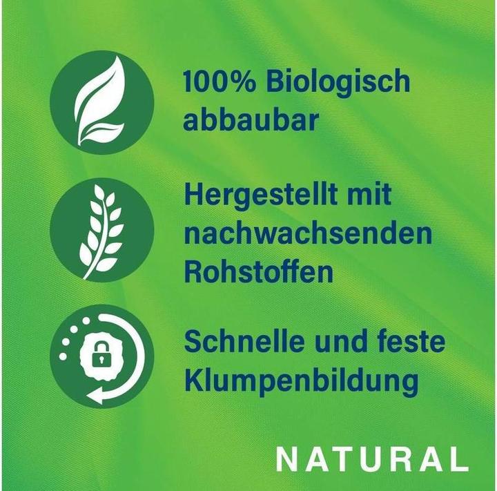 Image du produit Catsan Natural (Agglomérant, Biodégradable, Neutralisant, 4.68 kg)