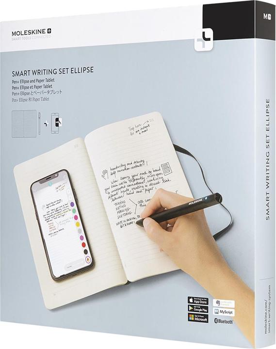 Actual product image Moleskine Smart Writing Set Ellipse (A5, Lined, Hardcover)