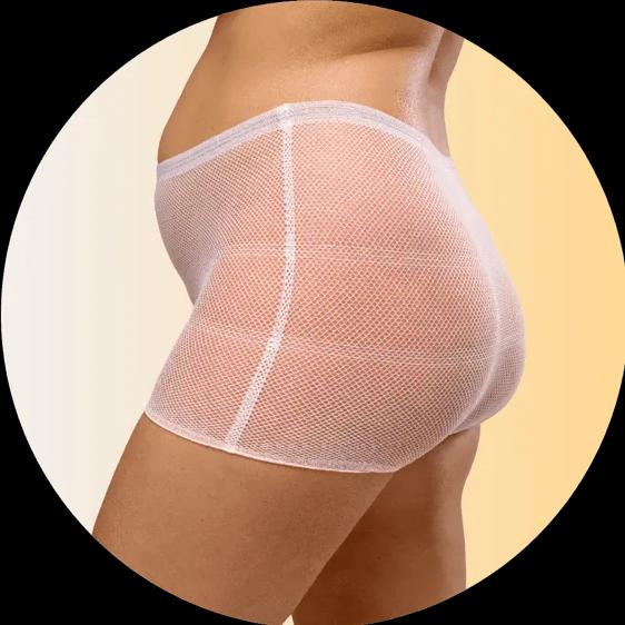 Actual product image Carriwell Hospital Briefs (One size, pack of 4)