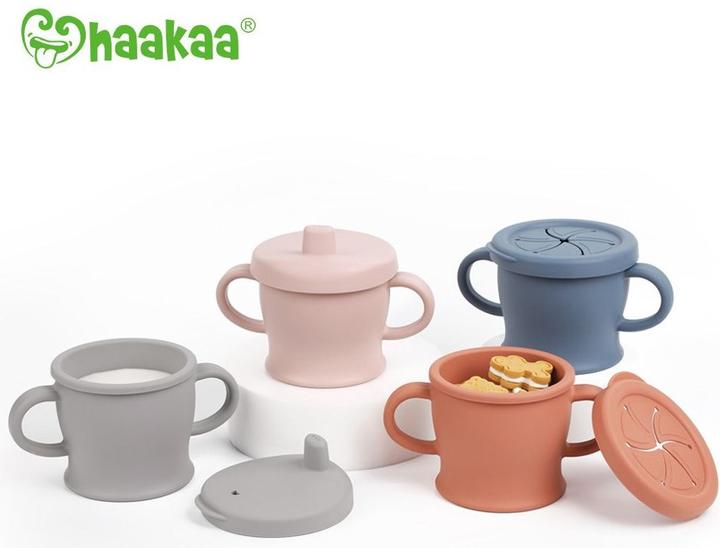 Actual product image Haakaa Drink and Snack Cup - Rust