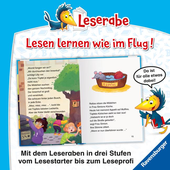 Immagine prodotto Ravensburger Der Fall Katzenpfote - Leserabe ab 2. Klasse - Erstlesebuch für Kinder ab 7 Jahren (Tedesco, Katja Reider, Simone Krüger, 2023)