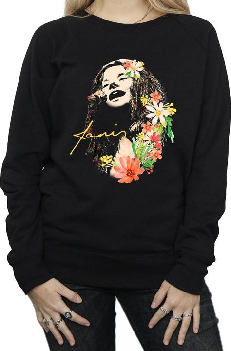 Produktbild Janis Joplin Floral Pattern Sweatshirt (XXL)