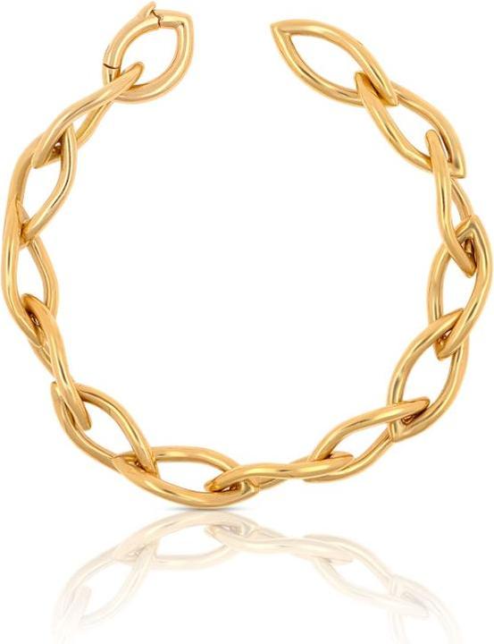 Produktbild Muau Navette (20 cm, 750/18K Rotgold)