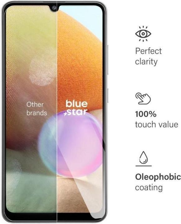 Produktbild BlueStar Protective glass Blue Star Tempered Glass Blue Star - SAMSUNG Galaxy A32 4G/LTE (1 Stück, Samsung Galaxy A32)