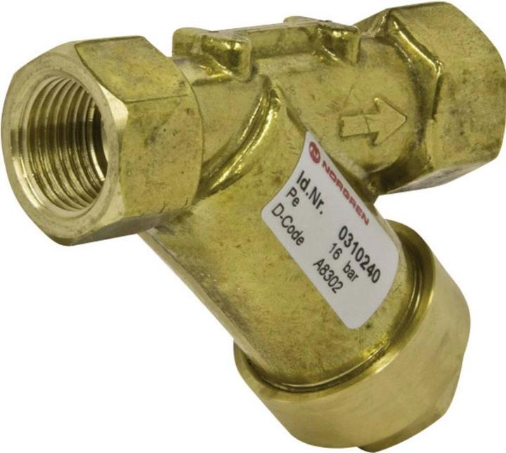 Produktbild Norgren 0310240000000000 Schmutzfänger Innengewinde 1/2" 16 bar 150 µm