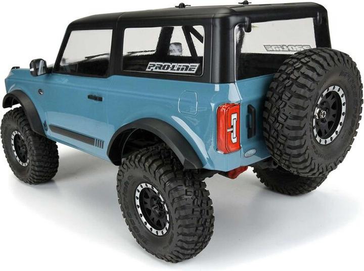 Productafbeelding Proline Carrosserie Ford Bronco 2021 2-Deurs onbeschilderd, 1:10