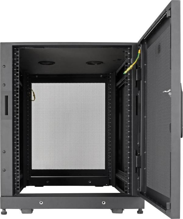 Actual product image Eaton 14U SmartRack Extra Deep Small Server Rack Enclosure Doors & Side Panels Included (14 RU)