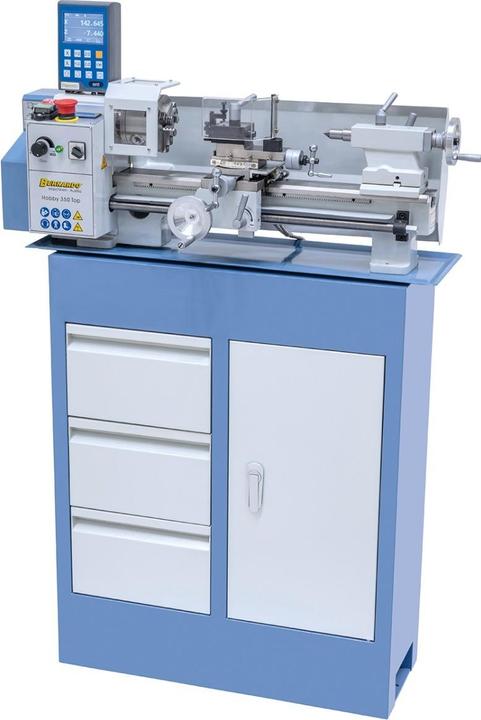 Image du produit Bernardo Cantina Bernardo - Tischdrehmaschine Hobby 350 Top / 230 V, inkl. 2-Achs-Digitalanzeige DT 40