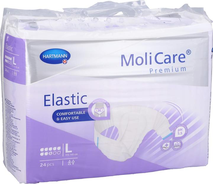 Produktbild MoliCare Elastic 8 Inkontinenz Slip (24 x, Large)