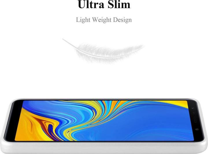 Actual product image Cadorabo TPU Matt Metallic Cover (Samsung Galaxy A7 (2018))