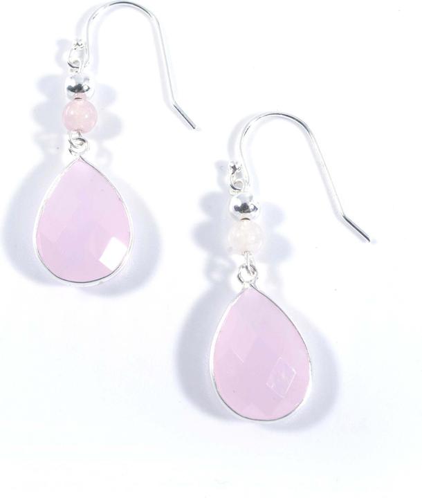Produktbild Balibay Zhara (925 Sterling Silber, Edelstein, Rosenquarz)
