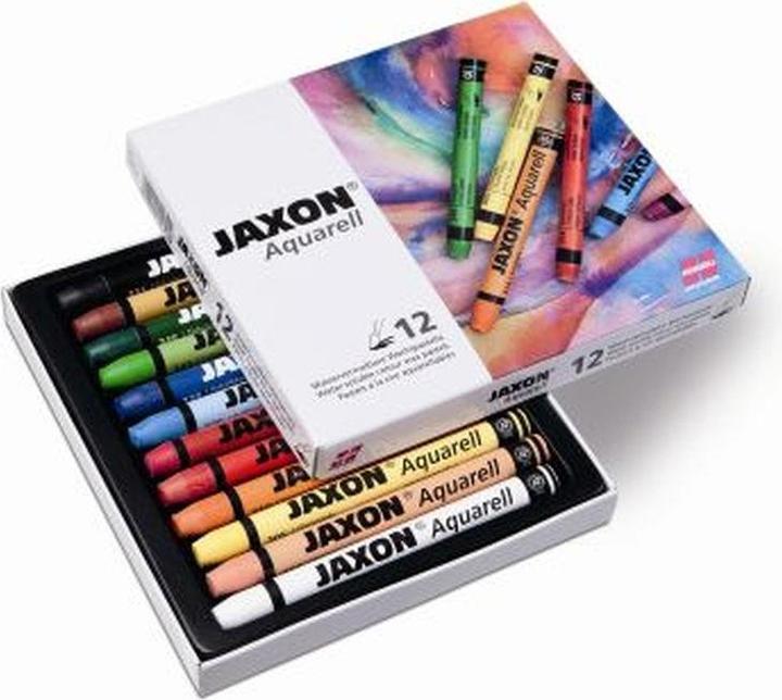 Actual product image Jaxon Watercolour Chalk 12s multicoloured (Multicoloured, 12 x)