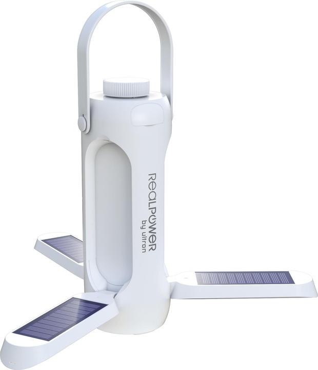 Produktbild RealPower outdoor LED-Lampe OL-6000,6.000 mAh,Solar,Flashlig