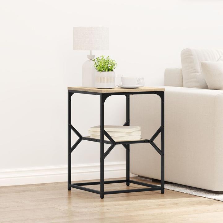 Immagine prodotto VidaXL Tavolino Sonoma oak 41x40x60 cm in materiale ligneo (41 x 40 x 60 cm)
