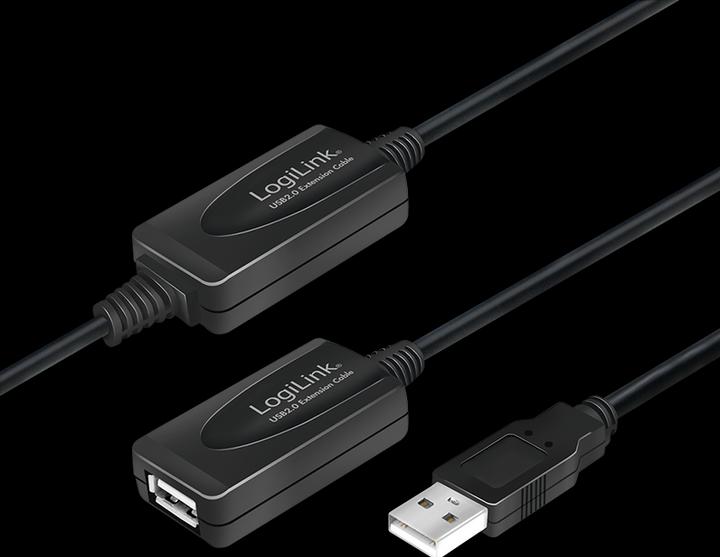 Produktbild LogiLink USB A - A (15 m, USB 2.0)