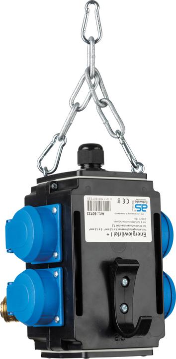 As - Schwabe Energiewürfel mit Druckluftanschluss (CEE 7/3)