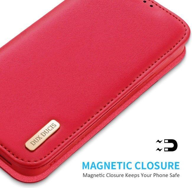 Image du produit Dux Ducis Hivo Series Leder Bookcover Hülle (Apple iPhone 16e)