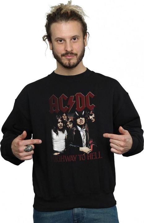 Image du produit AC/DC Mens Highway To Hell Cotton Sweatshirt (S)
