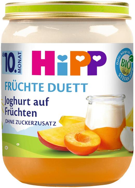 Image du produit Hipp Duo de fruits bio Yaourt aux fruits (160 g)