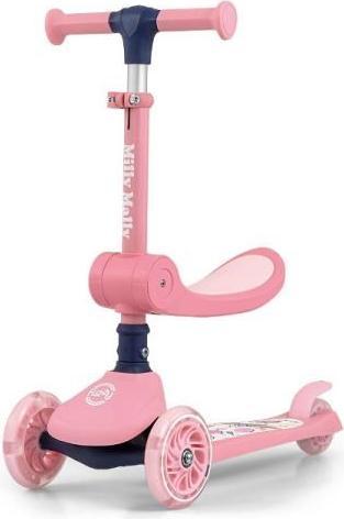 Produktbild Mally Kinder Dreirad Roller Fuzzy Pink Milly