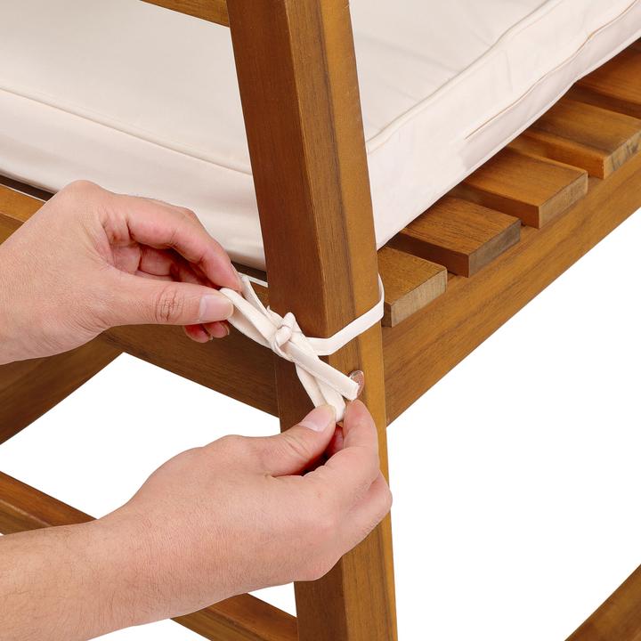 Produktbild Casaria Schaukelstuhl