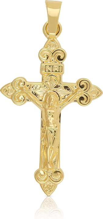Muau Kreuz (Weissgold, Gelbgold, Rotgold oder Silber)