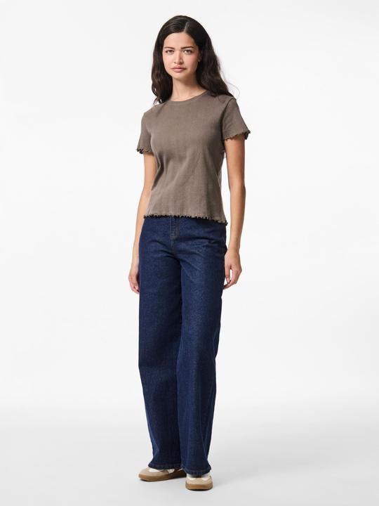 Produktbild Pieces Pcmarie Ss O-Neck Poin Top Jrs Noos Bc (M)