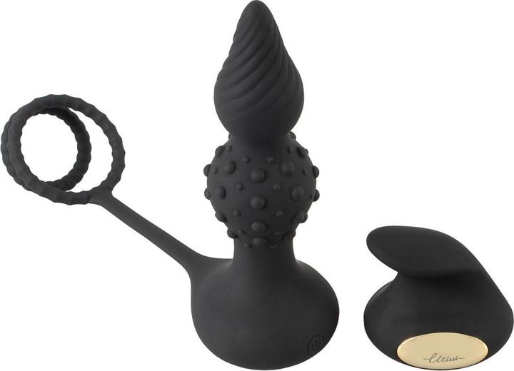 Produktbild Rebel Cock ring with RC butt plug (3.50 cm)