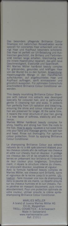 Produktbild Marlies Möller Brilliance Colour (200 ml, Flüssiges Shampoo)