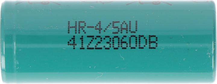 Actual product image FDK HR-4/5AU battery, 4/5A, without solder tag (1 pcs., 2150 mAh, Rechargeable battery)