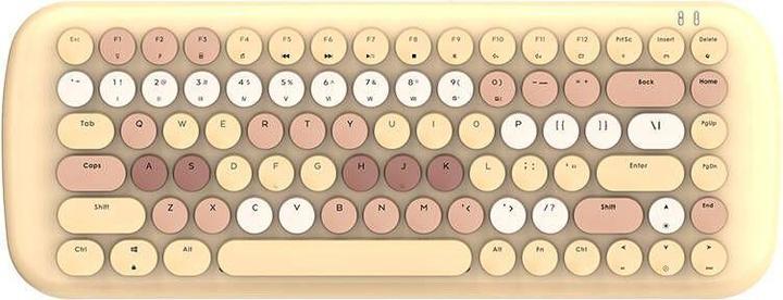 Produktbild Mofii Wireless Mechanical Keyboard with Bluetooth ROMI 2.4G (Brown) (DE, Kabelgebunden)