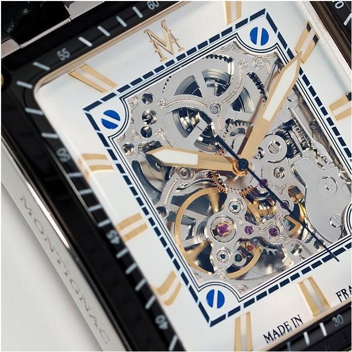 Actual product image Montignac Automatic Watch Square (Skeleton watch, 2310 mm)