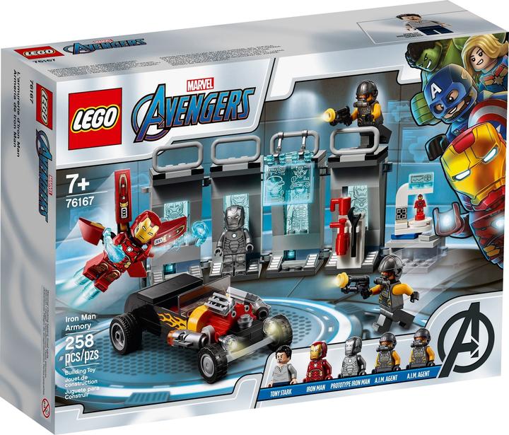 Produktbild LEGO Iron Mans Arsenal (76167, LEGO Marvel)