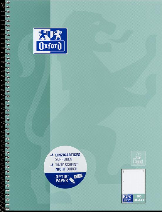 Produktbild Oxford Collegeblock Scribzee (A4+, Gepunktet, Weicher Einband)