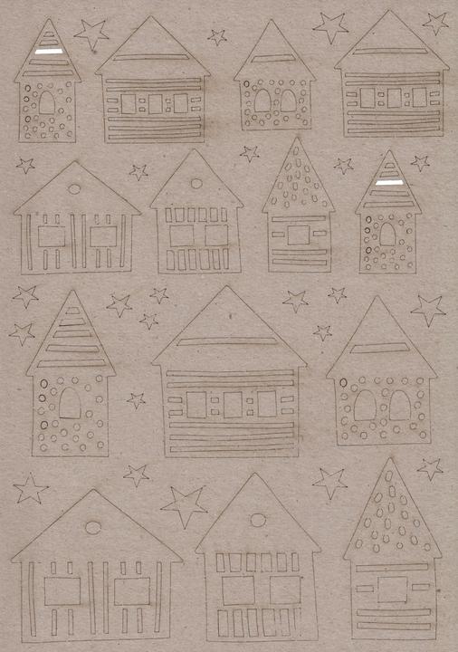 Image du produit Pronty Crafts Motifs à découper "Carton gris (38 x)