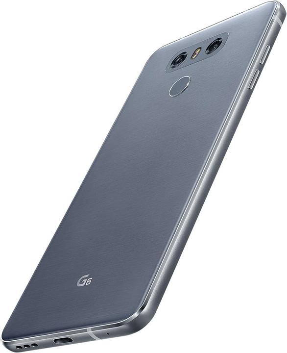 Immagine prodotto LG G6 (64 GB, Platino Ghiaccio, 5.70", Doppia SIM Ibrida, 13 Mpx, 4G)