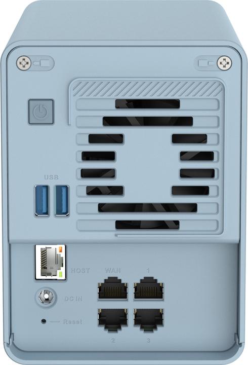 Actual product image QNAP QMiro-201W, WiFi Mesh, Tri-band home, SD-WAN, router