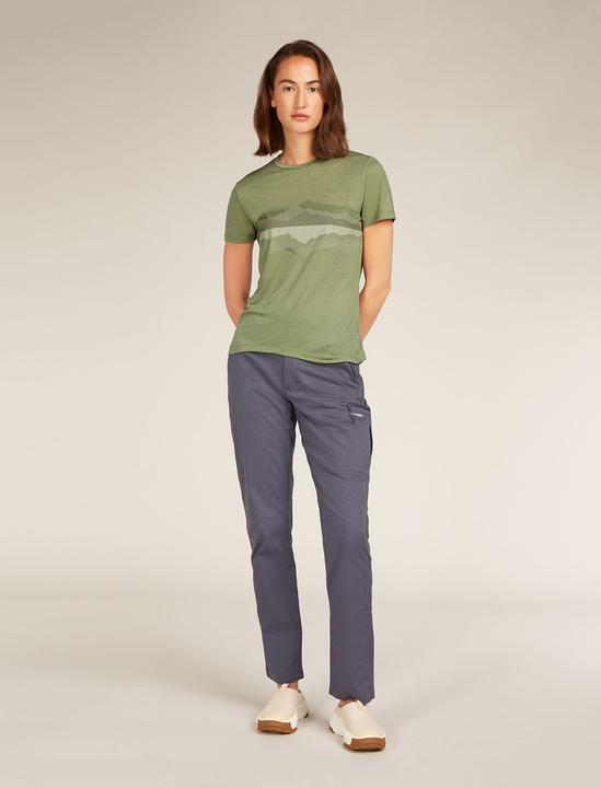 Actual product image Icebreaker Women Merino Blend Core SS Tee Cook Reflected (XS)