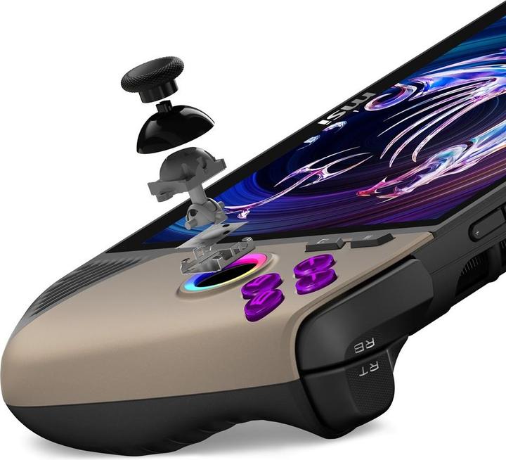 Actual product image MSI Claw 8 AI+ A2VM-037PL Tragbare Spielkonsole 20 3 cm (8 ) 1 TB Touchscreen WLAN Beige