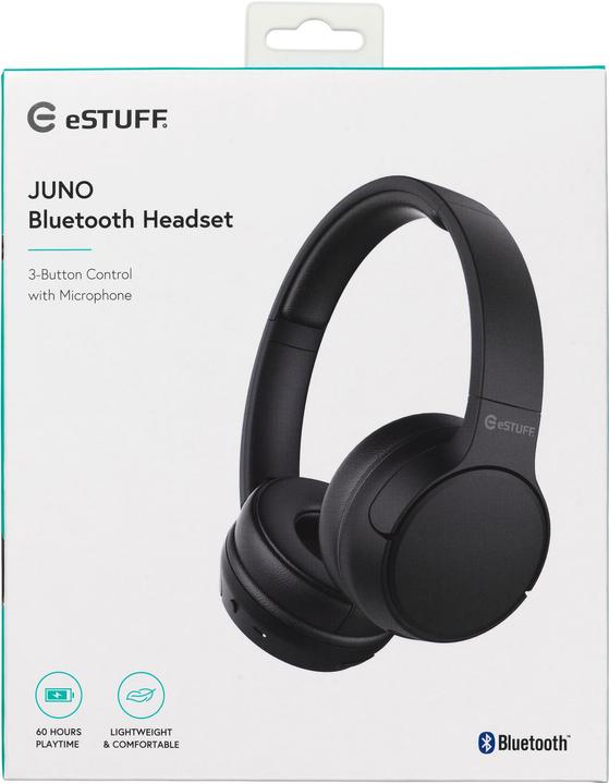 Image du produit eSTUFF JUNO Oreillette Bluetooth supra-auriculaire (60 h, Sans fil)
